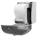 Georgia Pacific Hygienic Push-Paddle Roll Towel Dispenser, Translucent Smoke - GPC54338 - TotalRestroom.com