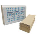 GEN Multi-Fold Paper Towels, 1-Ply, Kraft, 334 Towels/Pack, 12 Packs/Carton - GENMF4001K - TotalRestroom.com