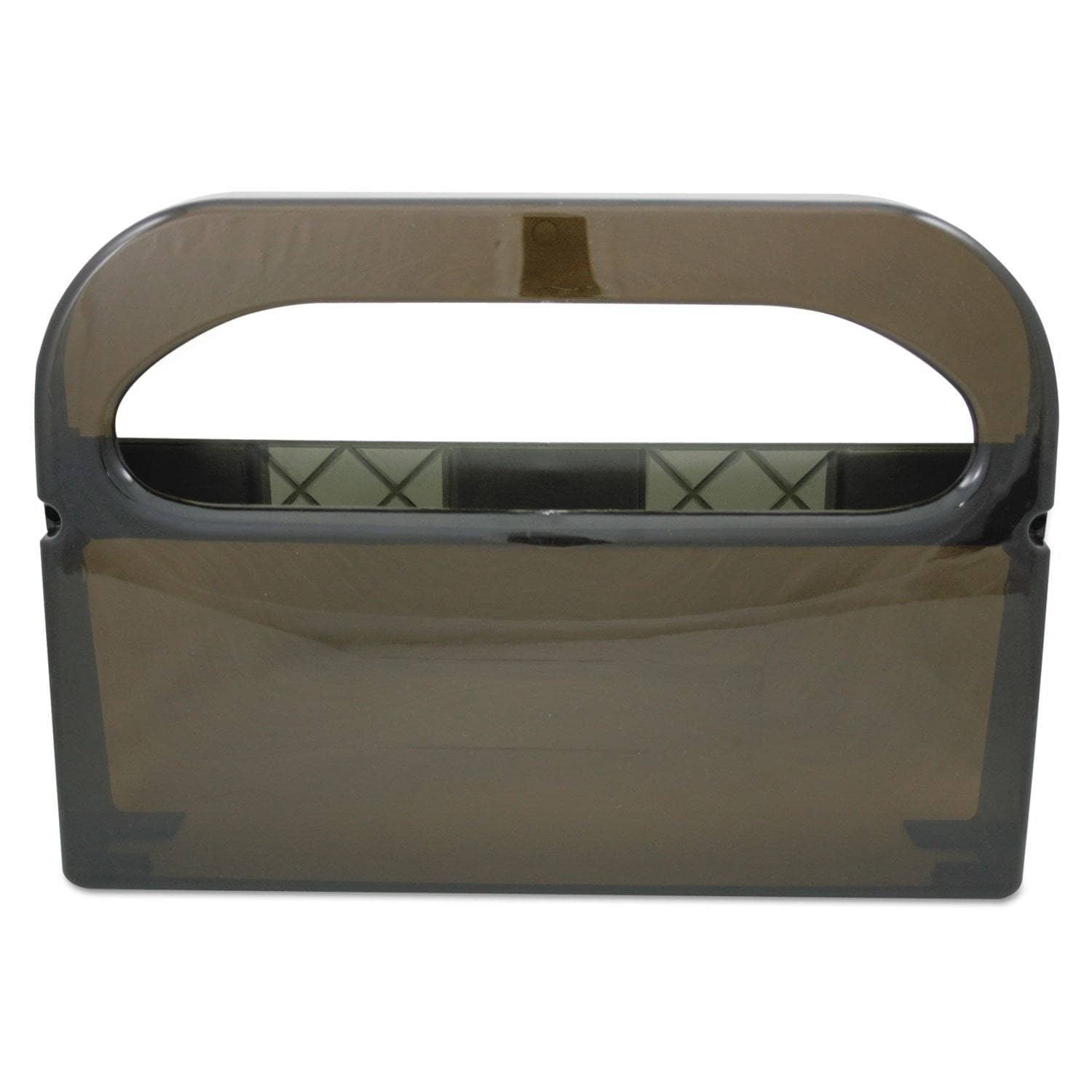 Hospeco Health Gards Toilet Seat Cover Dispenser, Smoke, 16Wx3-1/4Dx11-1/2H - HOSHG12SMO - TotalRestroom.com