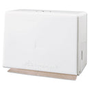 Georgia Pacific Singlefold Towel Dispenser, Steel, 11 5/8W X 6 5/8D X 8 1/8H, White - GPC56701 - TotalRestroom.com