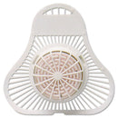 Fresh Products Parazyme Urinal Screen W/Block, 30 Days, White, Springtime Fragrance, Dozen - FRSPP123USPBSF - TotalRestroom.com