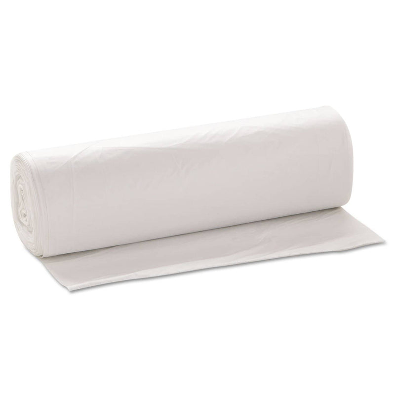 Interplast Low-Density Commercial Can Liners, 56 Gal, 1.15 Mil, 43" X 47", Natural, 100/Carton - IBSSLW4347SPNS - TotalRestroom.com