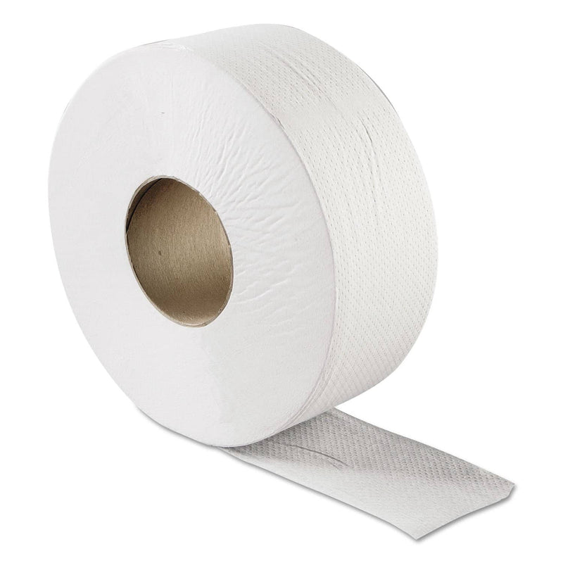 Resolute Tissue Green Heritage Professional Jumbo Toilet Paper, Septic Safe, 1-Ply, White, 3.4" X 2000 Ft, 12/Carton - APM710GREEN - TotalRestroom.com