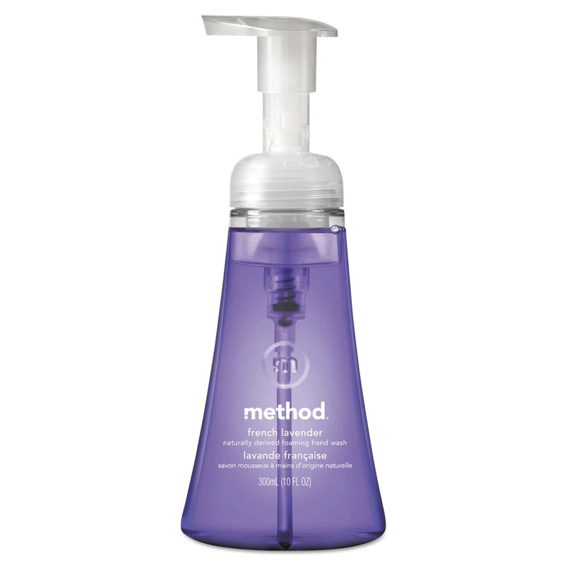 Method Foaming Hand Wash, French Lavender, 10 Oz Pump Bottle - MTH00363