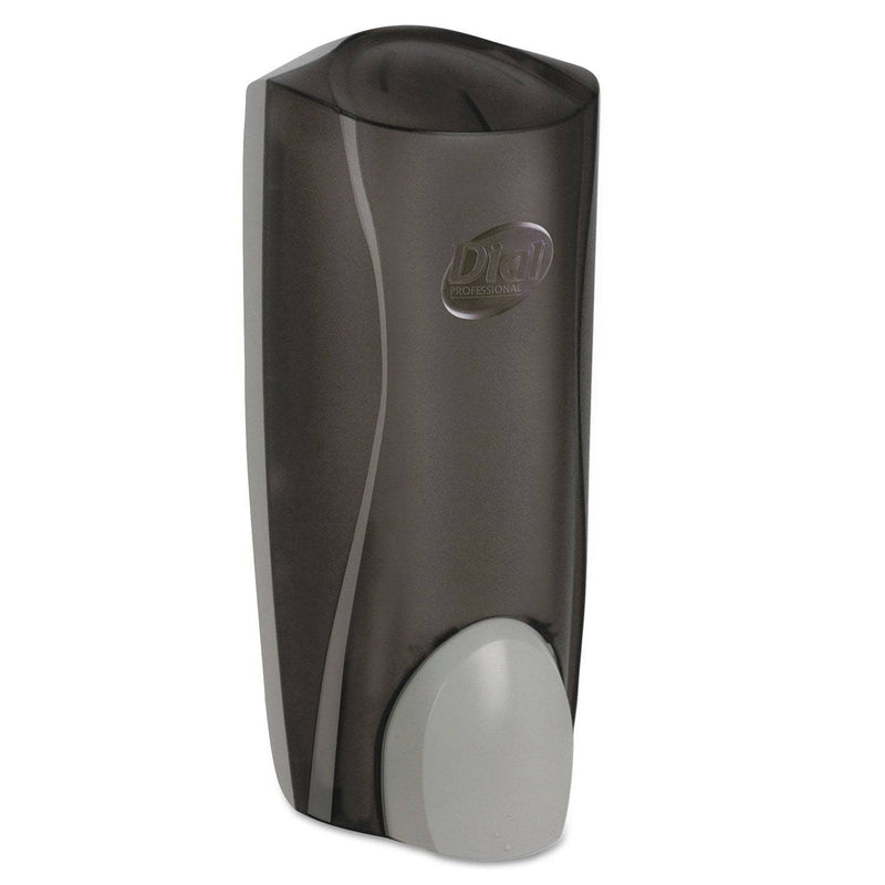Dial 1 Liter Manual Liquid Soap Dispenser, 5.1" X 4" X 12.3", Smoke - DIA03922 - TotalRestroom.com