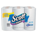 Scott Toilet Paper, Septic Safe, 1-Ply, White, 1000 Sheets/Roll, 12 Rolls/Pack, 4 Pack/Carton - KCC10060 - TotalRestroom.com