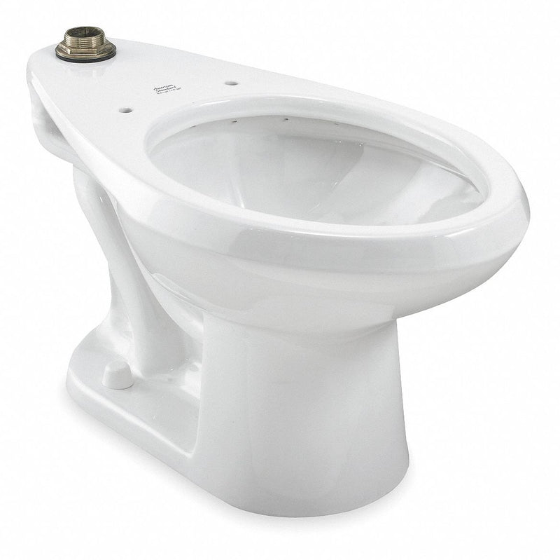 American Standard Elongated, Floor, Flush Valve, Toilet Bowl, 1.1/1.6 Gallons per Flush - 3451001.02