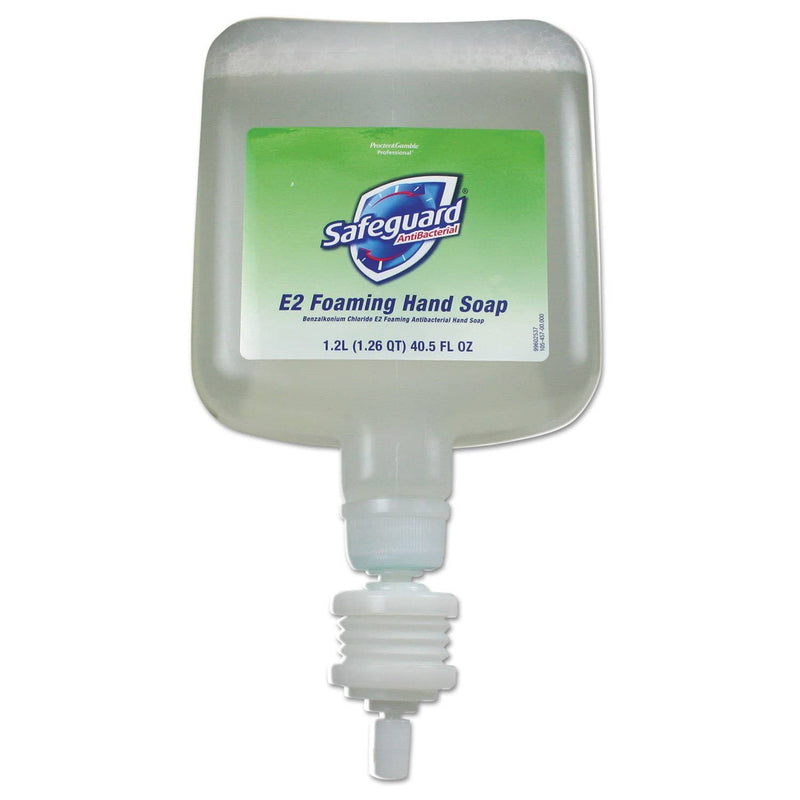Safeguard Antibacterial Foam Hand Soap, E-2 Formula, 1200 Ml Refill, 4/Carton - PGC47434 - TotalRestroom.com