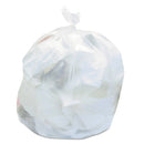 Boardwalk High-Density Can Liners, 56 Gal, 19 Microns, 43" X 47", Natural, 150/Carton - BWK434722 - TotalRestroom.com