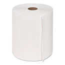 GEN Hardwound Roll Towels, 1-Ply, White, 8" X 350 Ft, 12 Rolls/Carton - GEN1910 - TotalRestroom.com