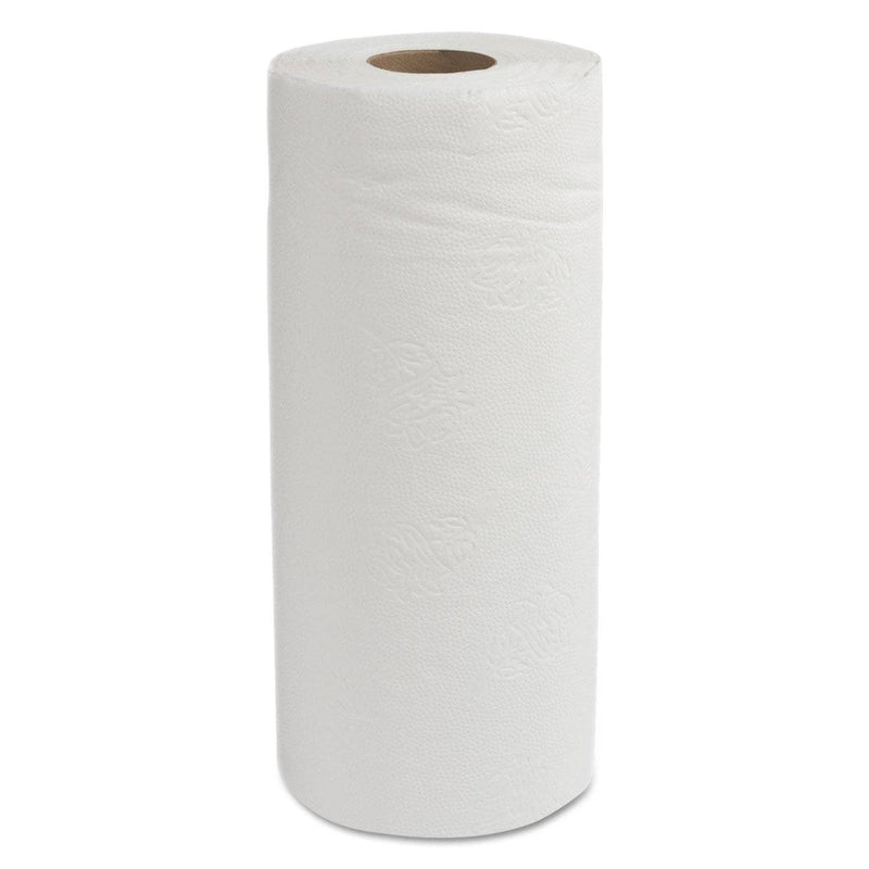 GEN Household Perforated Paper Towel, 11W X 9L, White, 85/Roll, 30 Rolls/Carton - GEN1906 - TotalRestroom.com