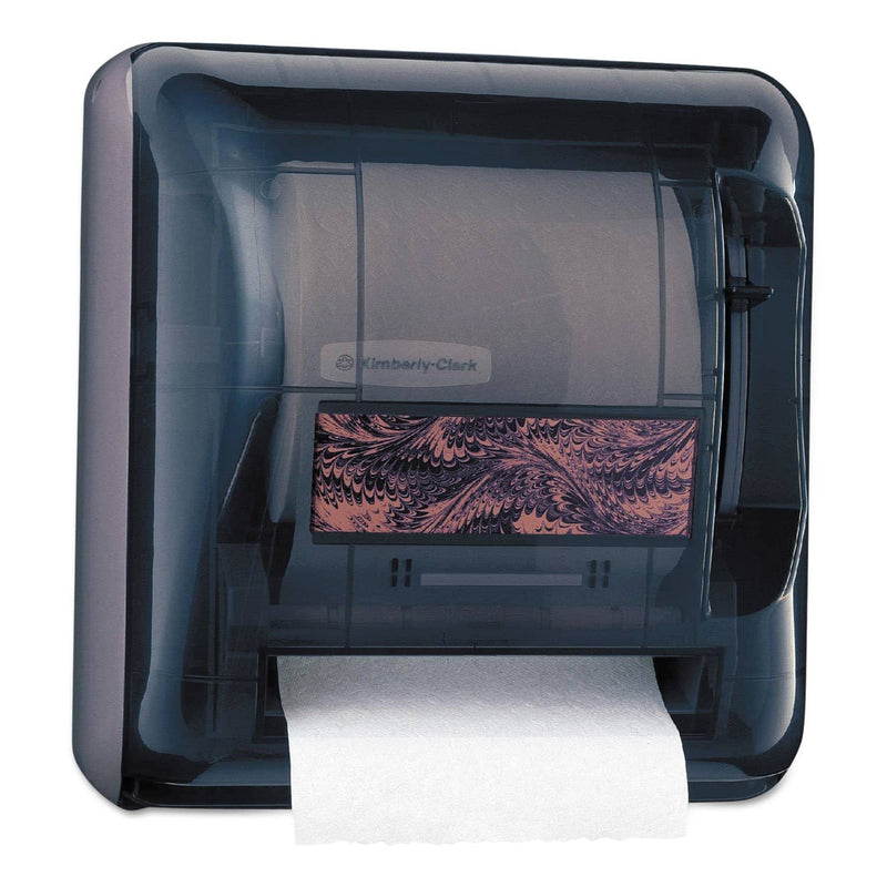 Kimberly-Clark D2 Hard Roll Towel Dispenser, 17 1/2" X 16" X 10", Smoke - KCC09073 - TotalRestroom.com