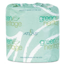 Resolute Tissue Green Heritage Professional Toilet Paper, Septic Safe, 2-Ply, White, 4.1 X 3.1, 400/Roll, 96 Rolls/Carton - APM248GREEN - TotalRestroom.com