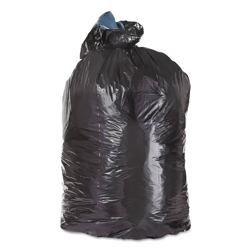 Trinity Plastics Low-Density Can Liners, 45 Gal, 23" X 46", Black, 100/Carton - TRNML4046H - TotalRestroom.com