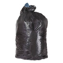 FlexSol Low Density Repro Can Liners, 60 Gal, 1.5 Mil, 38" X 58", Black, 100/Carton - ESXGAT60XH - TotalRestroom.com