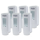 Gojo ADX-12 Foam Soap Dispenser, 1250 Ml, 4.5" X 4" X 11.75", White - GOJ888006 - TotalRestroom.com