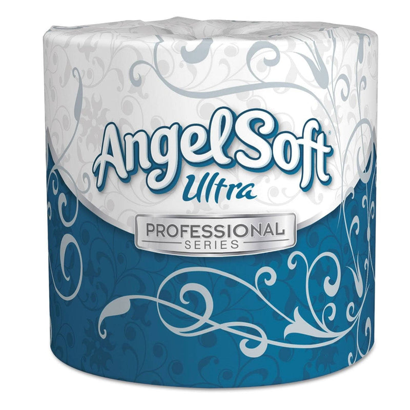 Georgia Pacific Angel Soft Ps Ultra 2-Ply Premium Bathroom Tissue, Septic Safe, White, 400 Sheets Roll, 60/Carton - GPC16560 - TotalRestroom.com