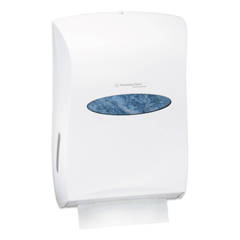Kimberly-Clark Universal Towel Dispenser, 13 31/100W X 5 17/20D X 18 17/20H, White - KCC09906 - TotalRestroom.com