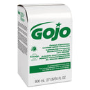 Gojo Green Certified Lotion Hand Cleaner 800Ml Bag-In-Box Refill, Unscented, Refill - GOJ916512EA - TotalRestroom.com