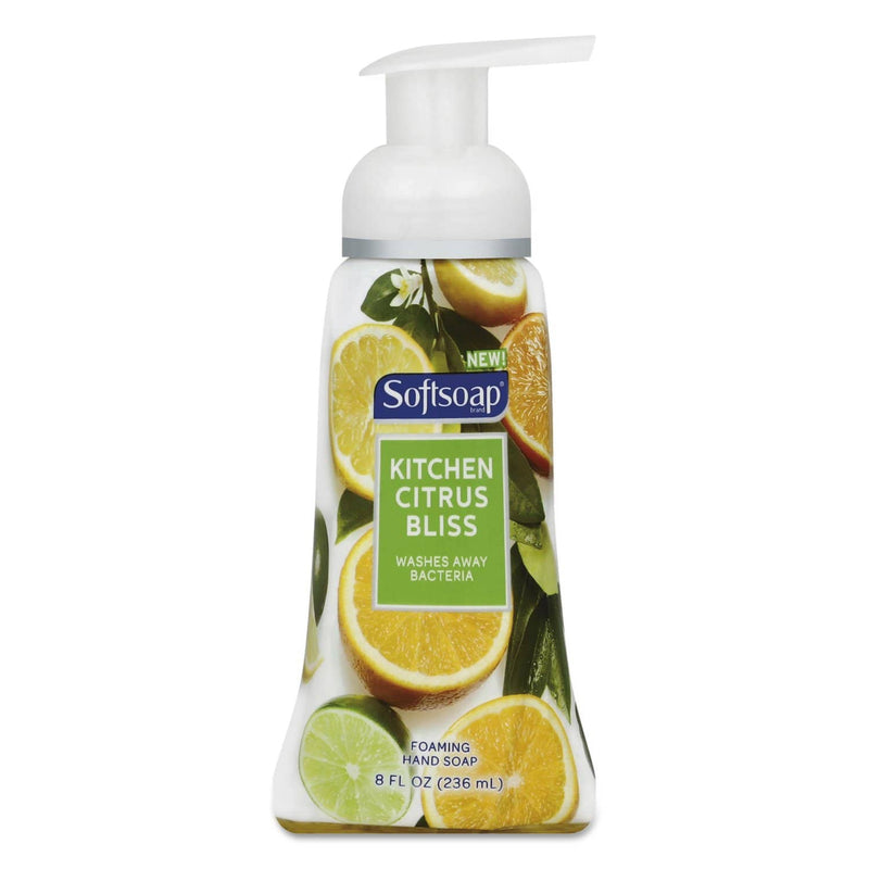 Softsoap Sensorial Foaming Hand Soap, 8 Oz Pump Bottle, Citrus Bliss, 6/Carton - CPC29280CT - TotalRestroom.com