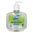 Dial Antibacterial Gel Hand Sanitizer W/Moisturizers, 16Oz Pump, Fragrance-Free, 8/Ct - DIA00213 - TotalRestroom.com