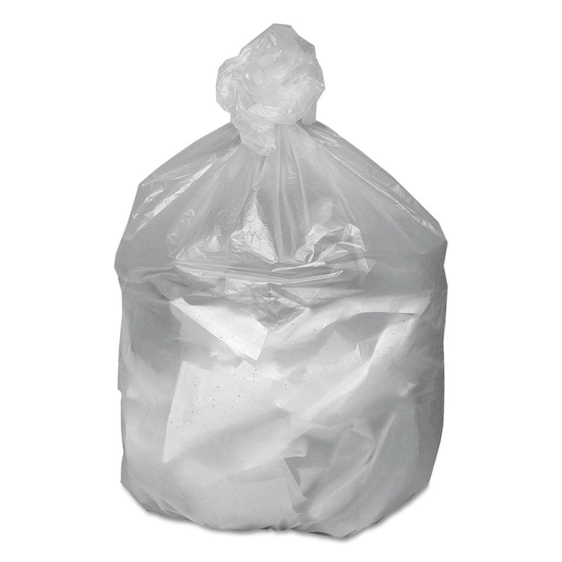 Good N Tuff Waste Can Liners, 16 Gal, 6 Microns, 24" X 31", Natural, 1,000/Carton - WBIGNT2433 - TotalRestroom.com