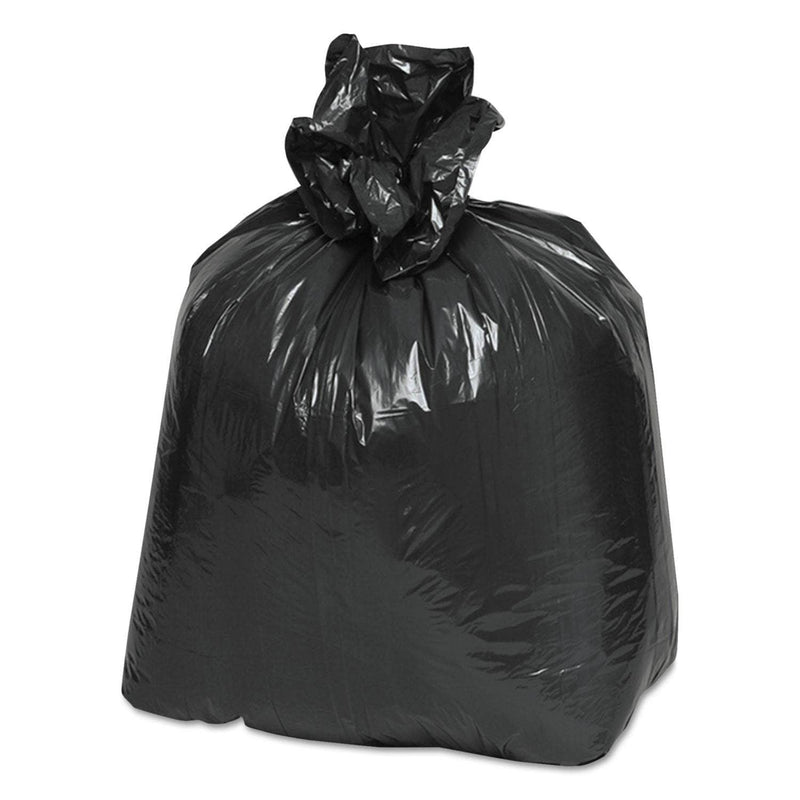 Earthsense Linear Low Density Recycled Can Liners, 16 Gal, 0.85 Mil, 24" X 33", Black, 500/Carton - WBIRNW3310 - TotalRestroom.com