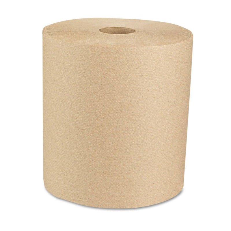 Boardwalk Boardwalk Green Universal Roll Towels, Natural, 8"X800Ft, 6 Rolls/Carton - BWK16GREEN - TotalRestroom.com