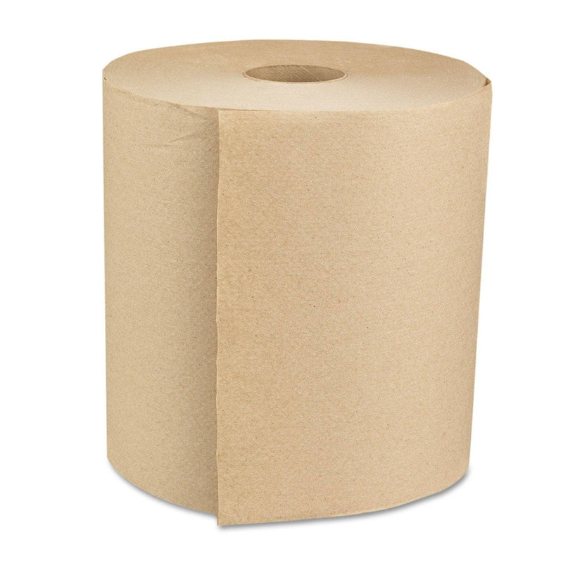 Boardwalk Boardwalk Green Universal Roll Towels, Natural, 8"X800Ft, 6 Rolls/Carton - BWK16GREEN - TotalRestroom.com