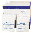 GEN Quarter-Fold Toilet Seat Covers, White, 14 1/2 X 16 1/2, 5000/Carton - GENTSC40125Q - TotalRestroom.com