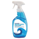 Boardwalk Industrial Strength Glass Cleaner With Ammonia, 32 Oz Trigger Bottle - BWK47112AEA - TotalRestroom.com