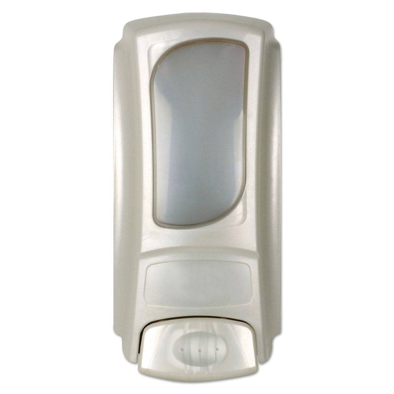 Dial Hand Care Anywhere Flex Bag Liquid Soap Dispenser, 15 Oz, 4" X 3.1" X 7.9" Pearl, 6/Carton - DIA15047CT - TotalRestroom.com