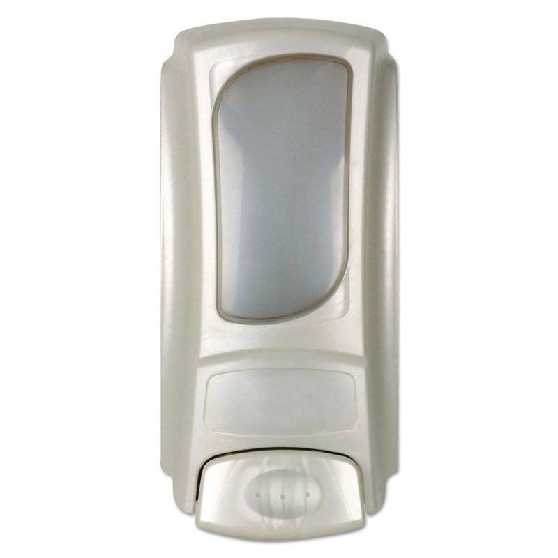 Dial Hand Care Anywhere Flex Bag Liquid Soap Dispenser, 15 Oz, 4" X 3.1" X 7.9", Pearl - DIA15046EA - TotalRestroom.com