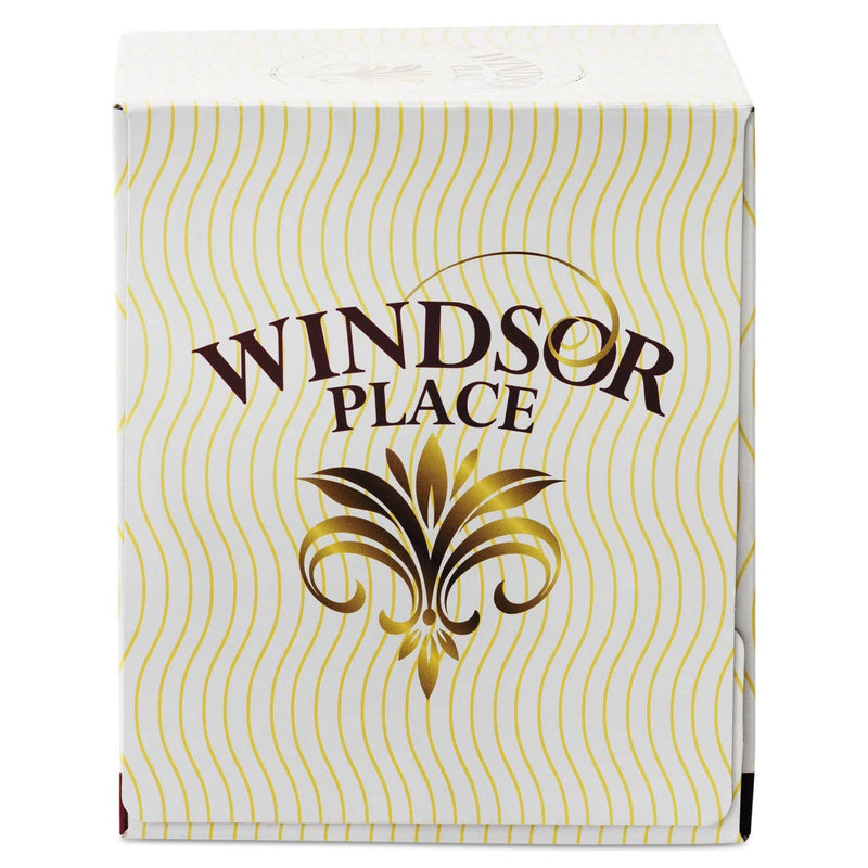 Resolute Tissue Windsor Place Cube Facial Tissue, 2-Ply, White, 85 Sheets/Box, 30 Boxes/Carton - APM336 - TotalRestroom.com