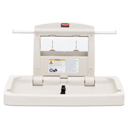 Rubbermaid Sturdy Station 2 Baby Changing Table, 33.5 X 21.5, Platinum - RCP781888 - TotalRestroom.com