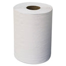 Morcon Hardwound Roll Towels, 7.88" X 300 Ft, White, 12 Rolls/Carton - MOR12300W - TotalRestroom.com