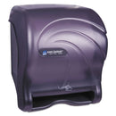 San Jamar Oceans Smart Essence Electronic Towel Dispenser,14.4Hx11.8Wx9.1D, Black, Plastic - SJMT8490TBK - TotalRestroom.com