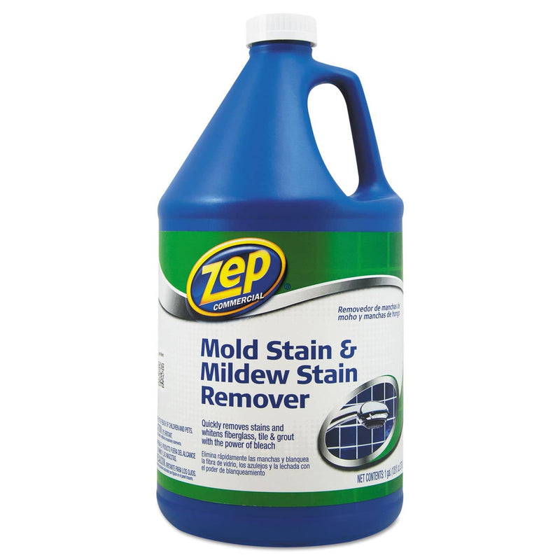 Zep Mold Stain And Mildew Stain Remover, 1 Gal Bottle - ZPEZUMILDEW128E - TotalRestroom.com