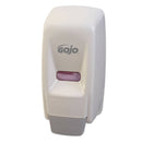 Gojo Bag-In-Box Liquid Soap Dispenser, 800 Ml, 5.75" X 5.5" X 5.13", White - GOJ903412 - TotalRestroom.com