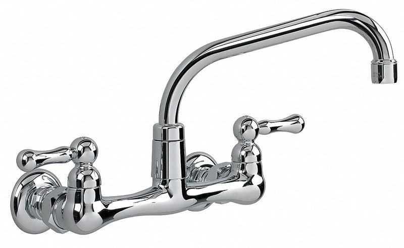 American Standard Chrome, Low Arc, Kitchen Sink Faucet, Manual Faucet Activation, 2.20 gpm - 7292152.002