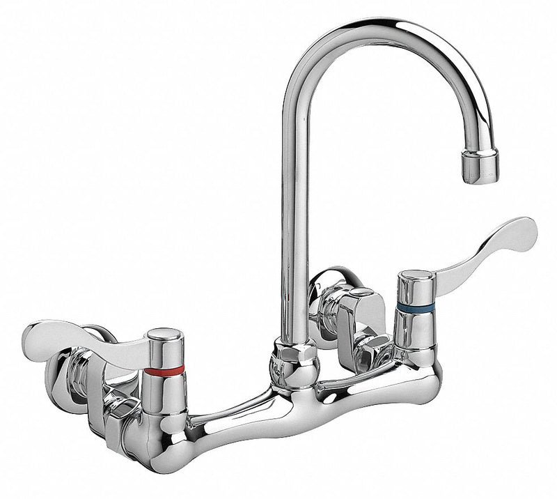 American Standard Chrome, Gooseneck, Kitchen Sink Faucet, Manual Faucet ...