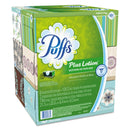 Puffs Plus Lotion Facial Tissue, 2-Ply, White, 124 Sheets/Box, 6 Boxes/Pack, 4 Packs/Carton - PGC39383 - TotalRestroom.com
