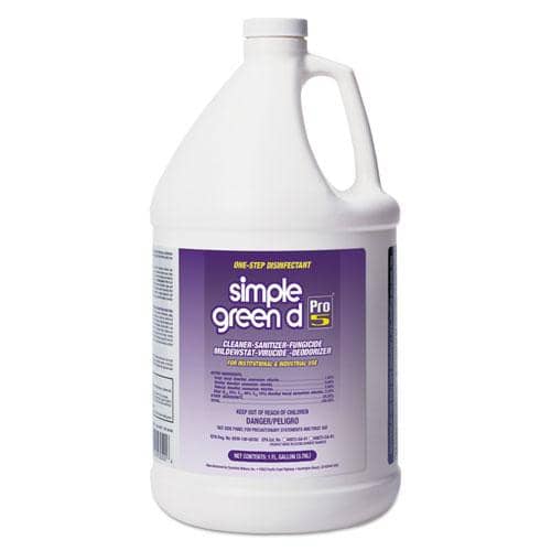 Simple Green d Pro 5 Disinfectant, 1 gal Bottle, 4/Carton - TotalRestroom.com