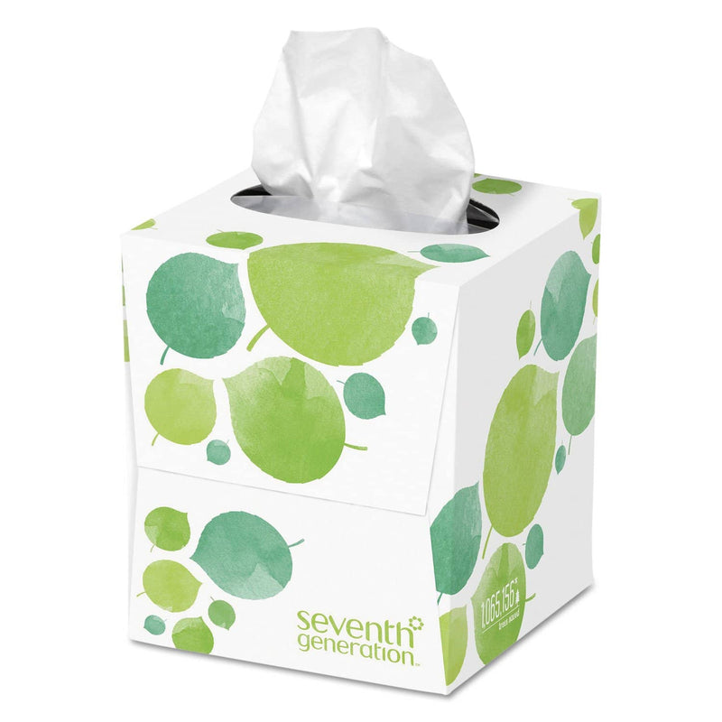 Seventh Generation 100% Recycled Facial Tissue, 2-Ply, 85 Sheets/Box, 36 Boxes/Carton - SEV13719CT - TotalRestroom.com