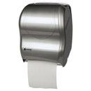 San Jamar Tear-N-Dry Touchless Roll Towel Dispenser, 16 3/4 X 10 X 12 1/2, Silver - SJMT1370SS - TotalRestroom.com