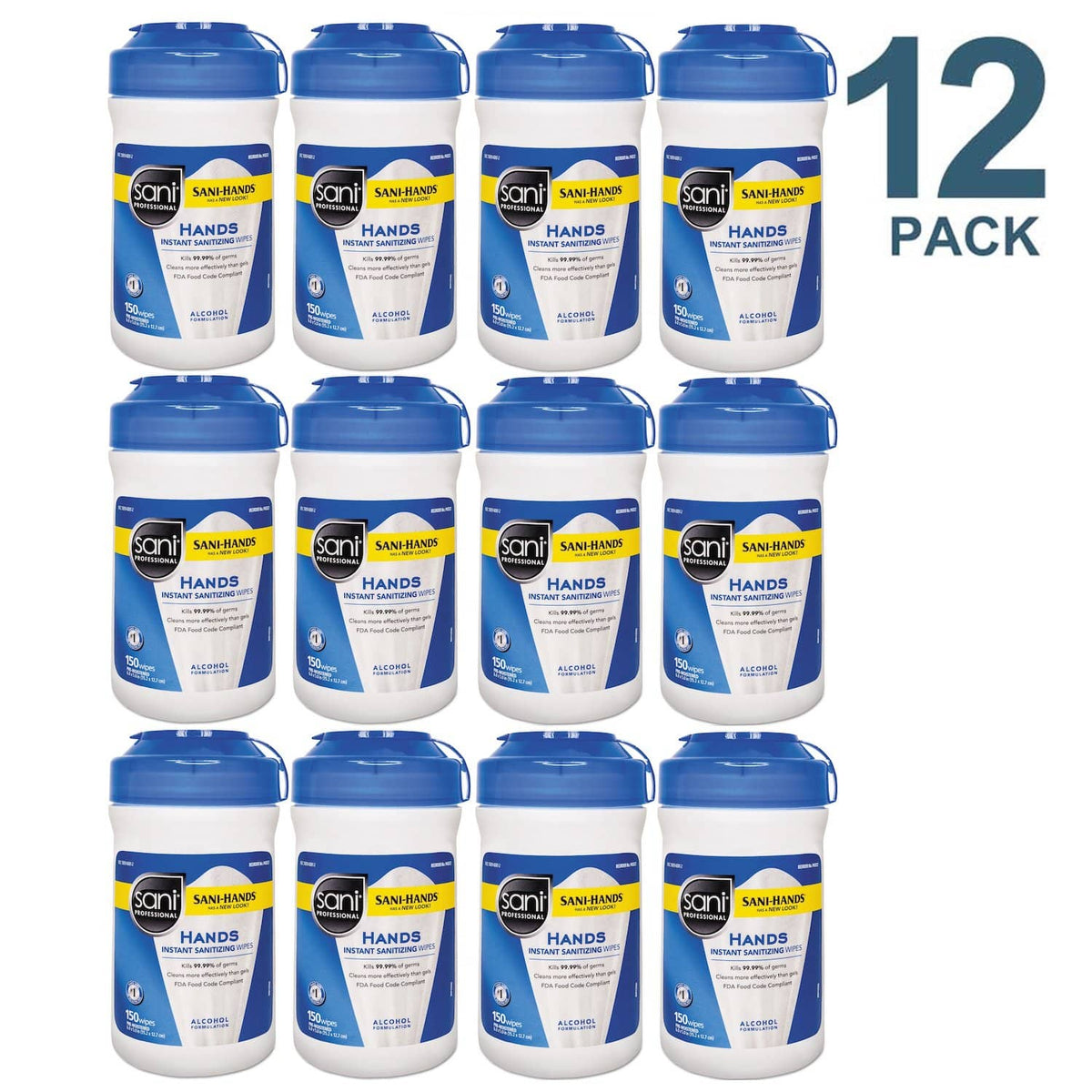 Protect 360° - Biodegradable Sanitising Wipes (Lemon) • Hygieia - View #9