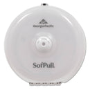 Georgia Pacific Sofpull Mini Centerpull Single-Roll Bath Tissue Dispenser, 8.75 X 7 X 9, White - GPC56515 - TotalRestroom.com