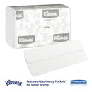 Kleenex C-Fold Paper Towels, 10 1/8 X 13 3/20, White, 150/Pack, 16 Packs/Carton - KCC01500 - TotalRestroom.com