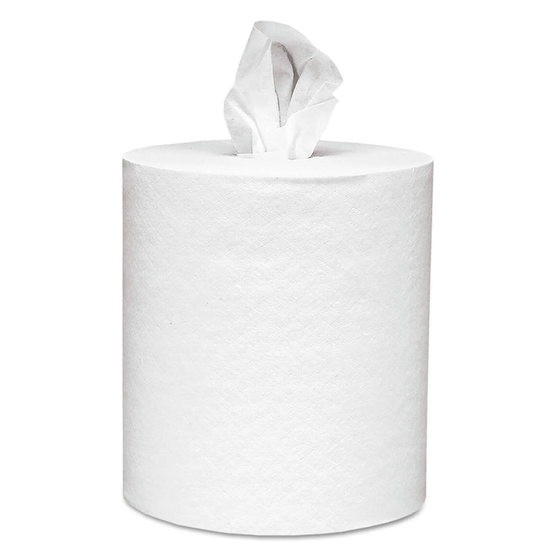 Scott Essential Roll Control Center-Pull Towels, 8 X 12, White, 700/Roll, 6 Rolls/Ct - KCC01032 - TotalRestroom.com