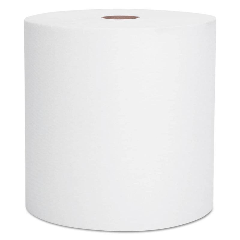 Scott Essential Hard Roll Towel, 1.5" Core, 8 X 800Ft, White, 12 Rolls/Carton - KCC01040 - TotalRestroom.com